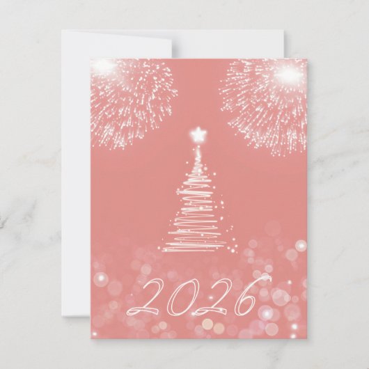 Nieuwjaar 2026 feestdagenkaart (Voorkant)