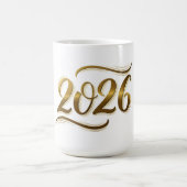 Nieuwjaar 2026 koffiemok (Center)