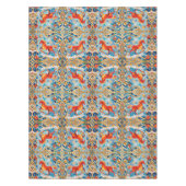 Nieuwjaar 2026 Red Fiery Horse Kerstpatroon Tafelkleed (Voorkant)