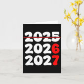 Nieuwjaar 2026 Shirt 67 Meme  Kaart (Gele Bloem)