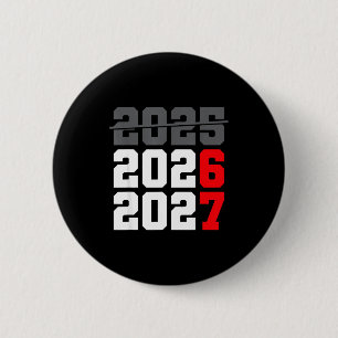 Nieuwjaar 2026 Shirts 67 Zes Zeven Meme Gen Alpha Ronde Button 5,7 Cm