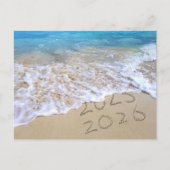 Nieuwjaar 2026 Strand van het bedrijfsleven Feestdagenkaart (Voorkant)