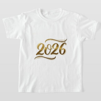 Nieuwjaar 2026 t-shirt