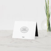 Nieuwjaar 2026 Volle Maan Business Bedankt Kaart (Achterkant)