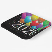 Nieuwjaar 2026Balloons Papieren Bordje (Gebogen)