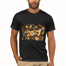 Nieuwjaar 2027 Gouden Viering