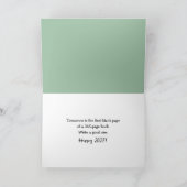 Nieuwjaar 2027 Stick Figure Mensen Humor Feestdagen Kaart (Binnen)