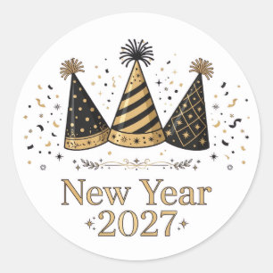 Nieuwjaar 2027 Sticker