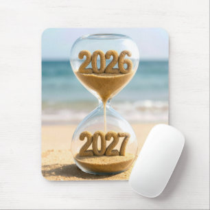 Nieuwjaar 2027 Zandloper Muismat