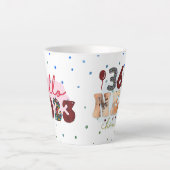 Nieuwjaar 365 dagen latte mok (Voorkant)