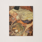 Nieuwjaar Antiek Vader Tijd Legpuzzel (Verticaal)