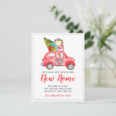 Nieuwjaar avonturen kerstavond vakantiebeweging aankondiging (Staand voorkant)