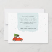 Nieuwjaar avonturen Wijziging adres verplaatsen Notitiekaartje (Achterkant)