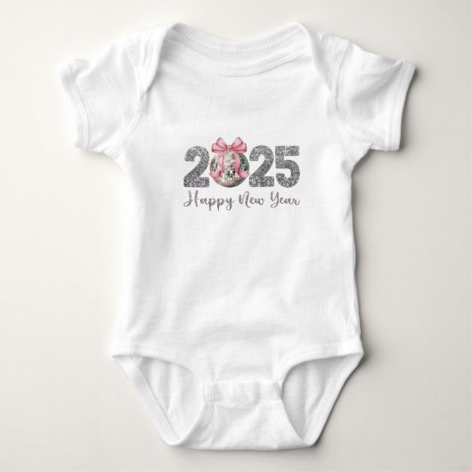 Nieuwjaar Baby Bodysuit (Voorkant)