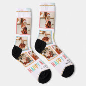 Nieuwjaar Baby Custom Sustainable Premium Crew Soc Sokken (Rechts)