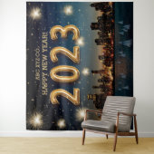 Nieuwjaar bedrijf | De Achtergrond van de Foto van Wandkleed (In situ)