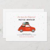 Nieuwjaar beginning adresbekendmaking verplaatsen (Voorkant / Achterkant)