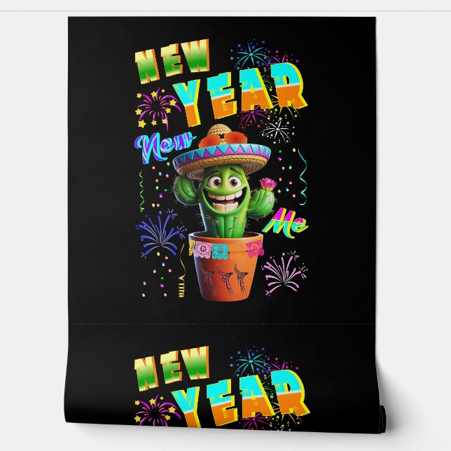 Nieuwjaar Behang (Afrollen)