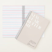 Nieuwjaar Better Me Resoluties 2024 Journal Notitieboek (Binnen)