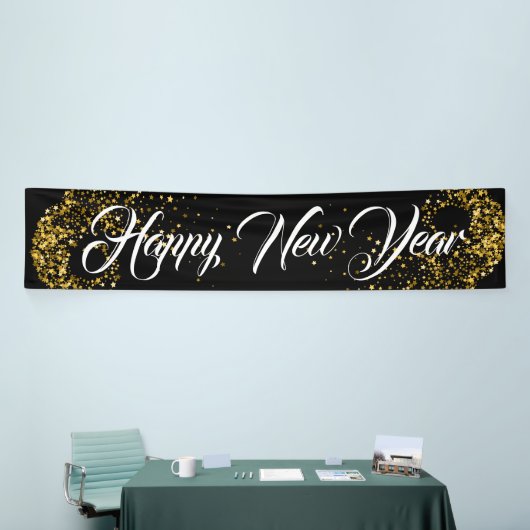 Nieuwjaar binnenbanner spandoek (Beurs)