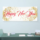 Nieuwjaar binnenbanner spandoek (Beurs)