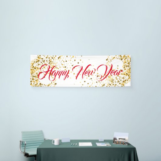 Nieuwjaar binnenbanner spandoek (Beurs)