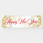 Nieuwjaar binnenbanner spandoek (Horizontaal)