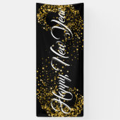 Nieuwjaar binnenbanner spandoek (Verticaal)