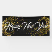 Nieuwjaar binnenbanner spandoek (Horizontaal)