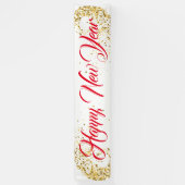 Nieuwjaar binnenbanner spandoek (Verticaal)