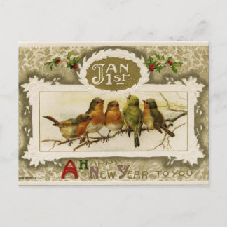 nieuwjaar Briefkaart