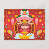 Nieuwjaar Briefkaart (Voorkant)