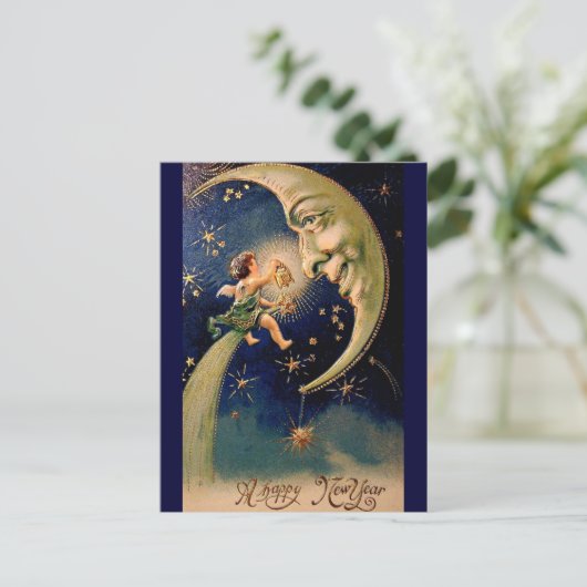  Nieuwjaar Briefkaart (Staand voorkant)