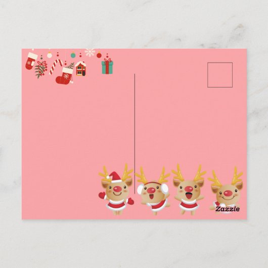 Nieuwjaar Briefkaart (Achterkant)