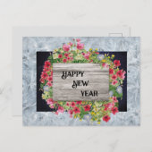 Nieuwjaar Briefkaart (Voorkant / Achterkant)