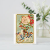 Nieuwjaar Briefkaart (Staand voorkant)