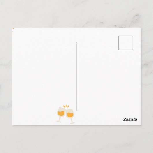 Nieuwjaar Briefkaart (Achterkant)