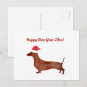 Nieuwjaar Briefkaart (Voorkant / Achterkant)