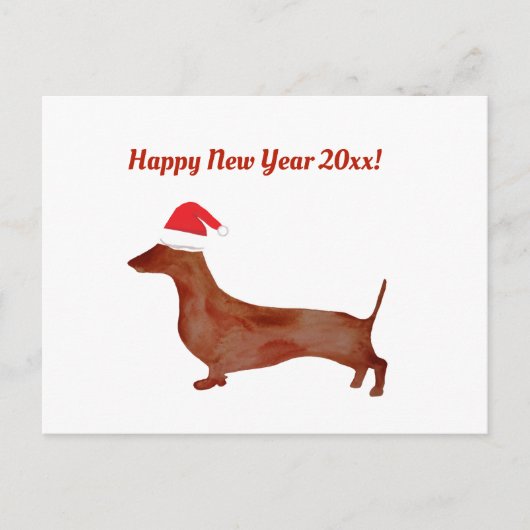 Nieuwjaar Briefkaart (Voorkant)