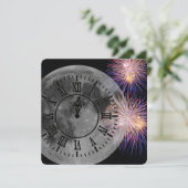 Nieuwjaar Business - Hartelijk dank voor feestdag  Feestdagenkaart (Staand voorkant)