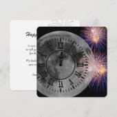 Nieuwjaar Business - Hartelijk dank voor feestdag  Feestdagenkaart (Voorkant / Achterkant)