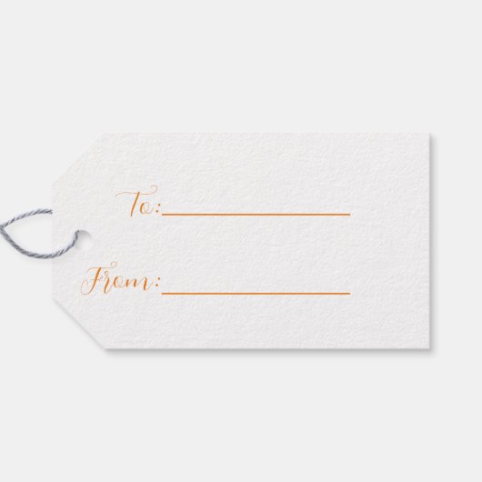 Nieuwjaar  cadeaulabel (Achterkant Horizontaal)