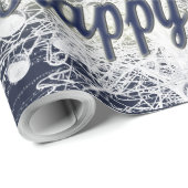 Nieuwjaar Cadeaupapier (Rol Hoek)