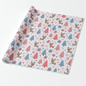 nieuwjaar cadeaupapier (Uitgerold)