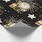 Nieuwjaar Cadeaupapier (Hoek)