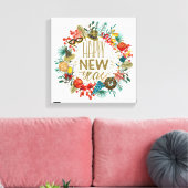 Nieuwjaar Canvas Afdruk (Insitu (Woonkamer))