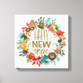 Nieuwjaar Canvas Afdruk (Voorkant)