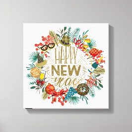 Nieuwjaar Canvas Afdruk