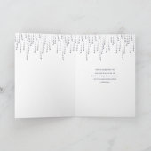 Nieuwjaar Cheers Bubbles - Twilight Feestdagen Kaart (Binnen)