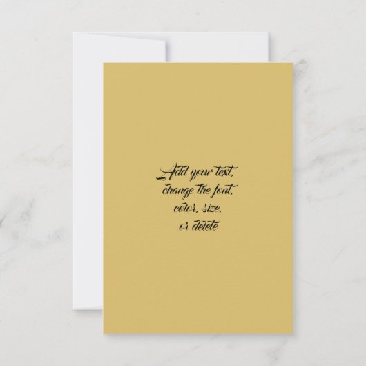 Nieuwjaar Chinees bedankkaartje Bedankkaart (Achterkant)